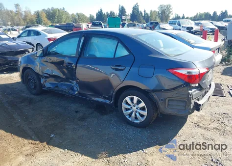 2014 Toyota Corolla Le z USA, uszkodzony, nr VIN 5YFBURHE9EP173269